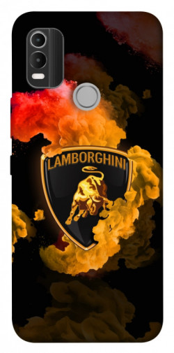 Чехол itsPrint Lamborghini logo для Nokia C21 Plus
