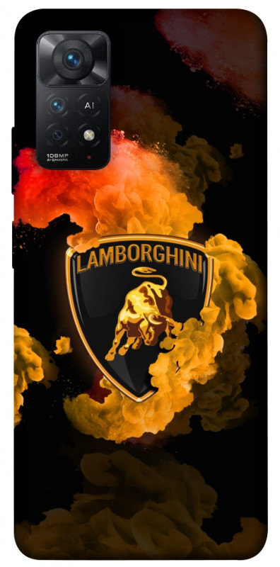 Чехол itsPrint Lamborghini logo для Xiaomi Redmi Note 11 Pro 4G/5G, авто, купить оптом с доставкой