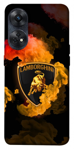 Чехол itsPrint Lamborghini logo для Oppo Reno 8 T 4G