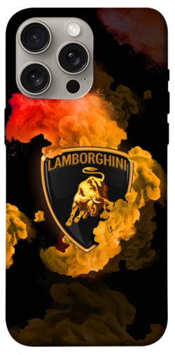 Чехол itsPrint Lamborghini logo для Apple iPhone 15 Pro Max (6.7")