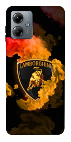 Чехол itsPrint Lamborghini logo для Motorola Moto G14