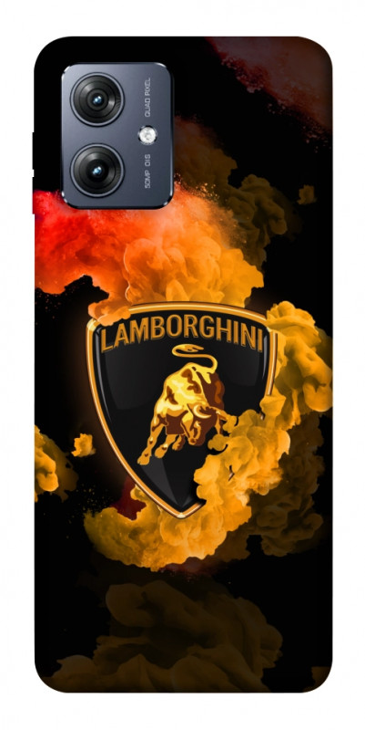 Чохол itsPrint Lamborghini logo для Motorola Moto G54, авто, купити оптом з доставкою