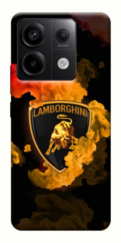 Чехол itsPrint Lamborghini logo для Xiaomi Redmi Note 13 Pro 4G