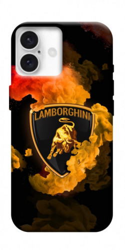 Чехол itsPrint Lamborghini logo для Apple iPhone 16 Plus (6.7")