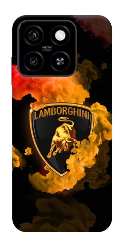 Чехол itsPrint Lamborghini logo для ZTE Blade A55 4G, авто, купить оптом с доставкой