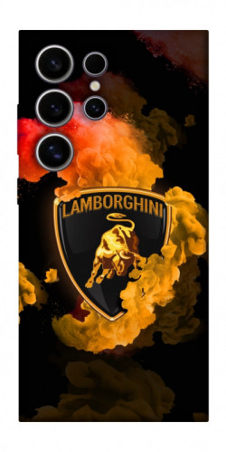 Чехол itsPrint Lamborghini logo для Samsung Galaxy S25 Ultra