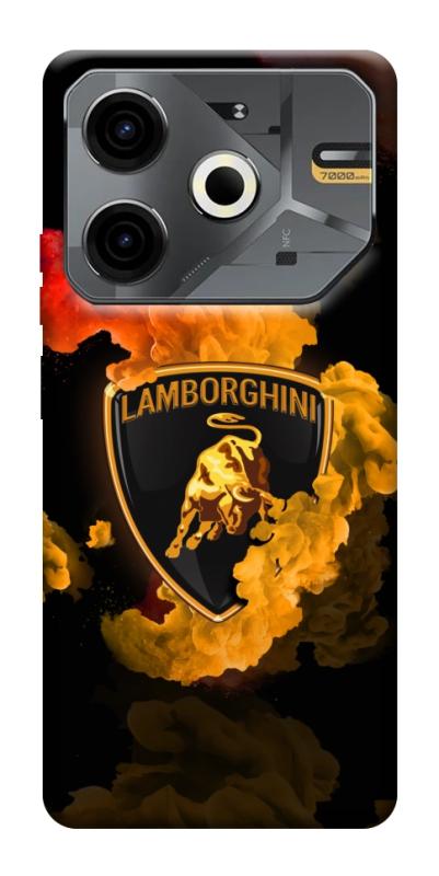Чехол itsPrint Lamborghini logo для TECNO Pova 6 Neo (LI6), авто, купить оптом с доставкой