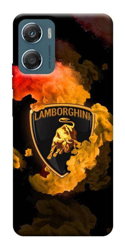 Чехол itsPrint Lamborghini logo для Motorola Moto G06, авто, купить оптом с доставкой