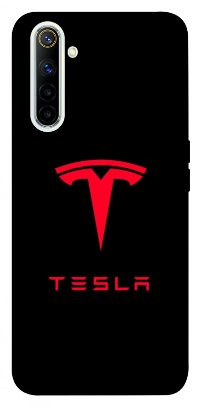 Чехол itsPrint Tesla для Realme 6, авто, купить оптом с доставкой