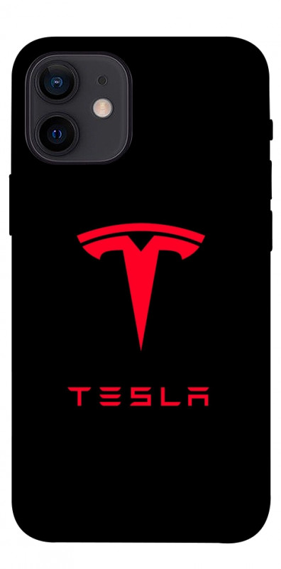 Чехол itsPrint Tesla для Apple iPhone 12 mini (5.4"), авто, купить оптом с доставкой