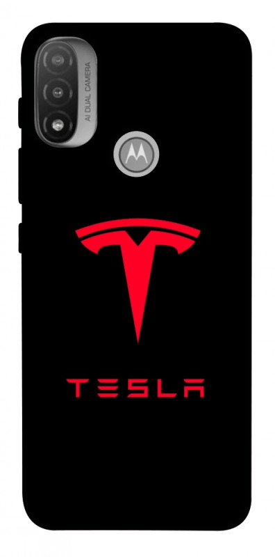 Чехол itsPrint Tesla для Motorola Moto E20, авто, купить оптом с доставкой