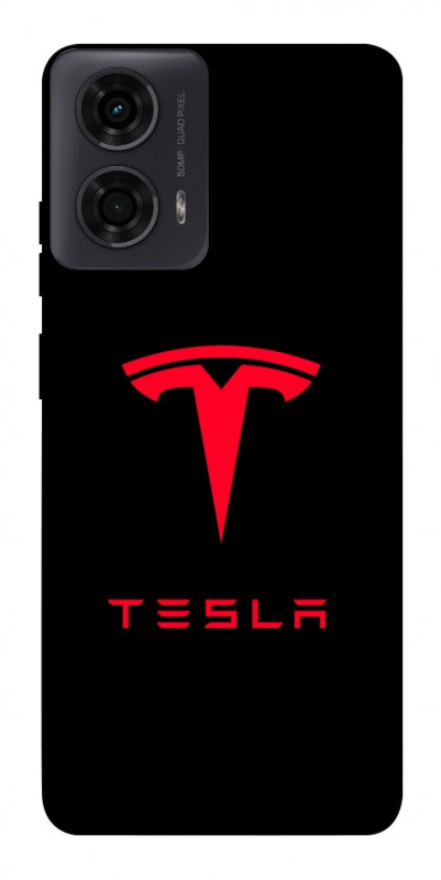 Чехол itsPrint Tesla для Motorola Moto G24, авто, купить оптом с доставкой
