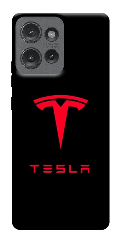 Чехол itsPrint Tesla для Motorola Edge 50, авто, купить оптом с доставкой