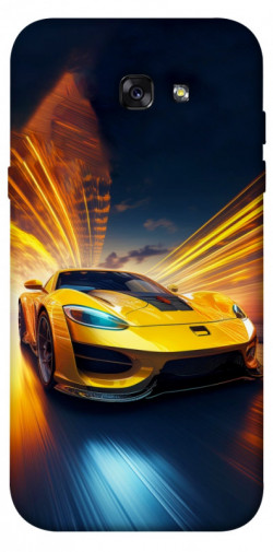 Чехол itsPrint Yellow Porsche для Samsung A720 Galaxy A7 (2017)