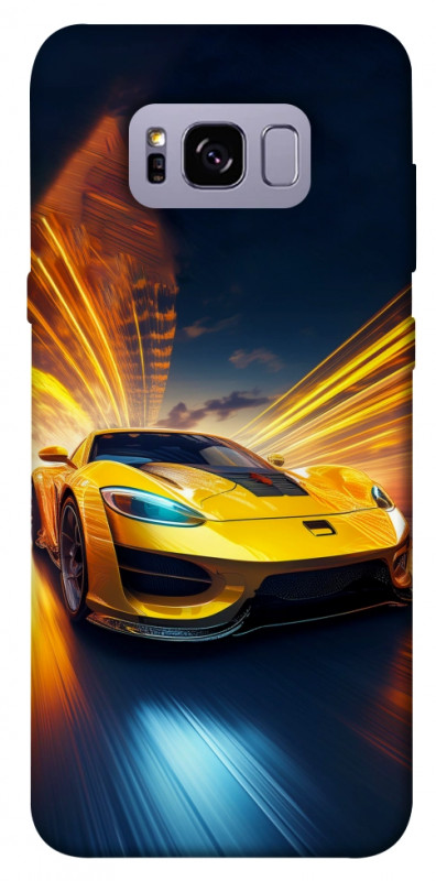 Чехол itsPrint Yellow Porsche для Samsung G955 Galaxy S8 Plus, авто, купить оптом с доставкой