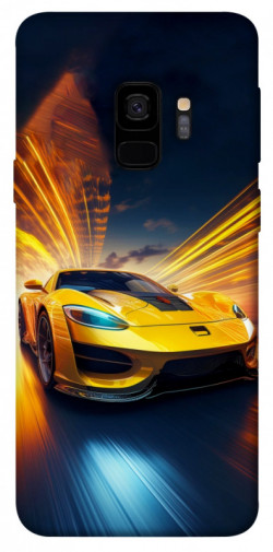 Чехол itsPrint Yellow Porsche для Samsung Galaxy S9
