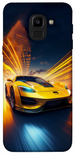 Чехол itsPrint Yellow Porsche для Samsung J600F Galaxy J6 (2018)
