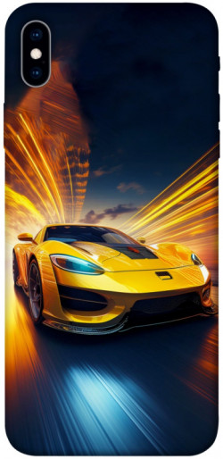 Чехол itsPrint Yellow Porsche для Apple iPhone XS Max (6.5")