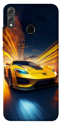 Чехол itsPrint Yellow Porsche для Huawei Honor 8X