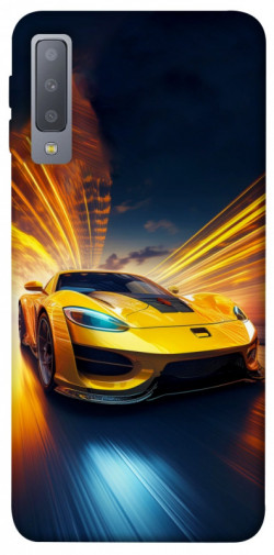 Чехол itsPrint Yellow Porsche для Samsung A750 Galaxy A7 (2018)