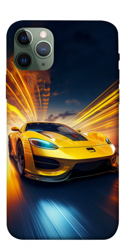 Чехол itsPrint Yellow Porsche для Apple iPhone 11 Pro (5.8"), авто, купить оптом с доставкой