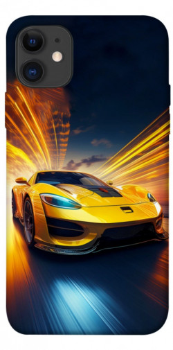 Чехол itsPrint Yellow Porsche для Apple iPhone 11 (6.1")