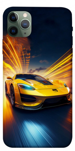 Чехол itsPrint Yellow Porsche для Apple iPhone 11 Pro Max (6.5")