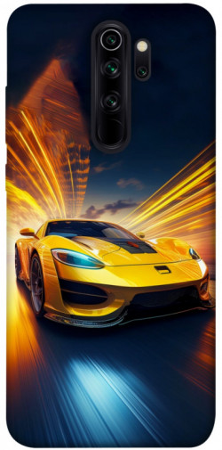 Чехол itsPrint Yellow Porsche для Xiaomi Redmi Note 8 Pro