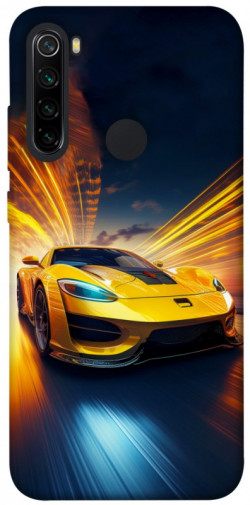 Чехол itsPrint Yellow Porsche для Xiaomi Redmi Note 8