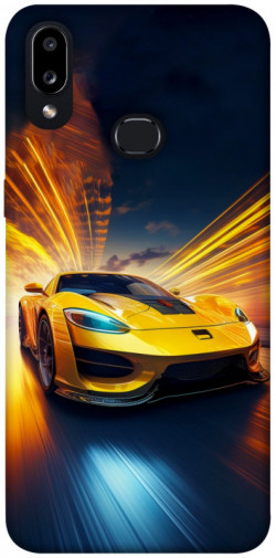 Чехол itsPrint Yellow Porsche для Samsung Galaxy A10s