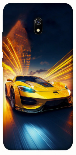 Чехол itsPrint Yellow Porsche для Xiaomi Redmi 8a