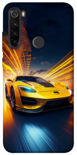 Чехол itsPrint Yellow Porsche для Xiaomi Redmi Note 8T