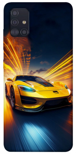 Чехол itsPrint Yellow Porsche для Samsung Galaxy A51