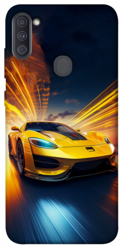 Чехол itsPrint Yellow Porsche для Samsung Galaxy A11