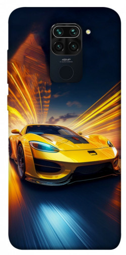 Чехол itsPrint Yellow Porsche для Xiaomi Redmi Note 9 / Redmi 10X