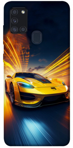 Чехол itsPrint Yellow Porsche для Samsung Galaxy A21s