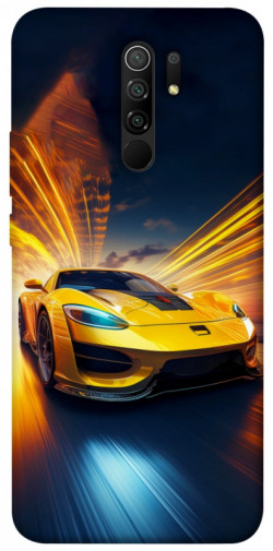 Чехол itsPrint Yellow Porsche для Xiaomi Redmi 9