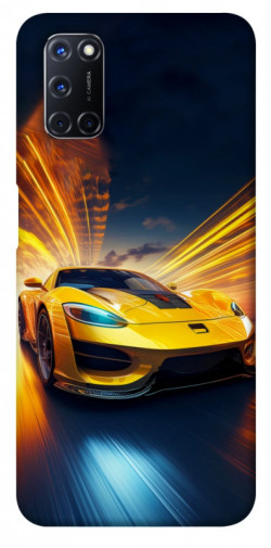 Чехол itsPrint Yellow Porsche для Oppo A52 / A72 / A92