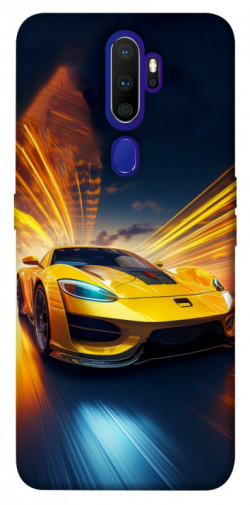 Чехол itsPrint Yellow Porsche для Oppo A5 (2020) / Oppo A9 (2020)