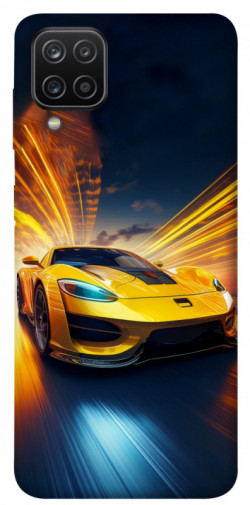 Чехол itsPrint Yellow Porsche для Samsung Galaxy A12