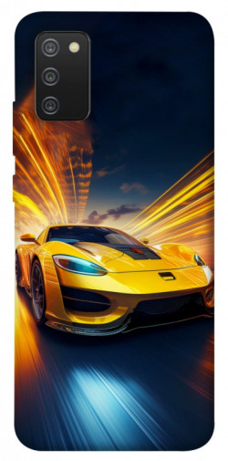 Чехол itsPrint Yellow Porsche для Samsung Galaxy A02s