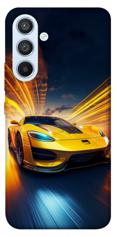 Чехол itsPrint Yellow Porsche для Samsung Galaxy A54 5G, авто, купить оптом с доставкой