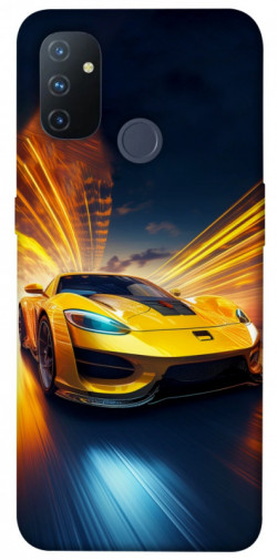 Чохол itsPrint Yellow Porsche для OnePlus Nord N100
