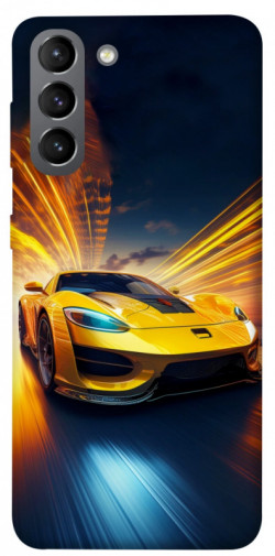 Чехол itsPrint Yellow Porsche для Samsung Galaxy S21