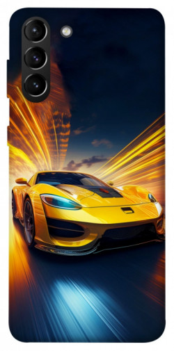 Чехол itsPrint Yellow Porsche для Samsung Galaxy S21+