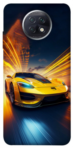 Чехол itsPrint Yellow Porsche для Xiaomi Redmi Note 9 5G / Note 9T