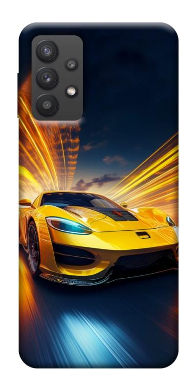 Чехол itsPrint Yellow Porsche для Samsung Galaxy A32 (A326B) 5G, авто, купить оптом с доставкой