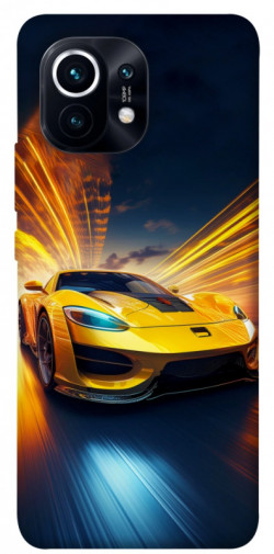 Чехол itsPrint Yellow Porsche для Xiaomi Mi 11