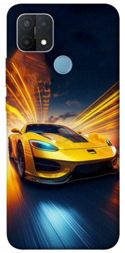 Чехол itsPrint Yellow Porsche для Oppo A15s / A15