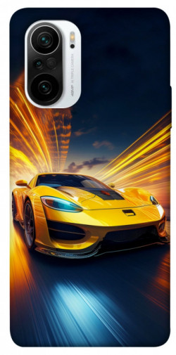 Чехол itsPrint Yellow Porsche для Xiaomi Redmi K40 / K40 Pro / K40 Pro+ / Poco F3